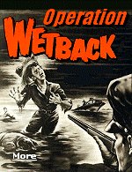 When newly elected Dwight Eisenhower moved into the White House in 1953, America's southern frontier was as porous as a spaghetti sieve. As many as 3 million illegal migrants had walked and waded northward over a period of several years for jobs in California, Arizona, Texas, and points beyond. In June, 1954, ''Operation Wetback'' began. By the end of July, over 50,000 aliens were caught, another 488,000 fled the country to avoid arrest.